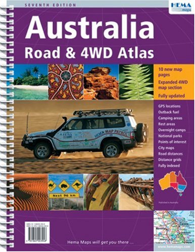 City Travel Guides Discounted  Books : Australia Road and 4WD Atlas