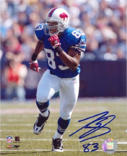 Lee Evans Autographed Buffalo Bills 8x10 Football Photo
