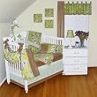 Babykins Courtyard Green Twelve Piece Crib Set Set