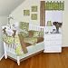 Courtyard Green Twelve Piece Baby Crib Bedding Set