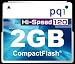 Carte Compact Flash 2 Go Hi-Speed 120 X
