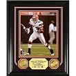 Kellen Winslow Gold Coin Photo Mint With Two 24Kt Gold Coins