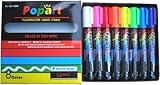 8 Colors Liquid Chalk Fluorescent Neon Markers
