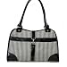 Dog Cat Houndstooth Print Pet Carrier Travel Bag