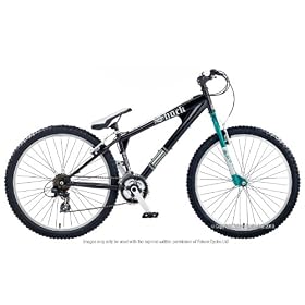 Scorpion Shock 26" Boys Jump Style Bike - Black/Green