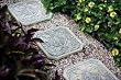Fleur de Lis Decorative Stepping Stone or Wall Decoration
