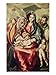 The Holy Family Art Giclee Poster Print by El Greco, 36x48