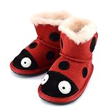 (エミュー) EMU LC Walker Ladybird ベビー ムートンブーツ 生後18～24ヶ月 [並行輸入品]