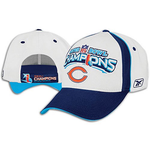 Chicago Bears Super Bowl XLI Champions Official Locker Room Hat