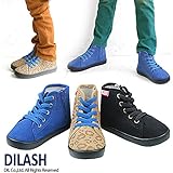 (ディラッシュ) DILASH 秋'15 ハイカットスニーカー 20 ブラック