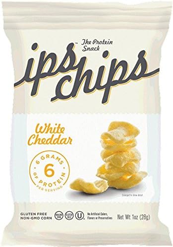 Ips All Natural 8270003 Egg White Chips White Cheddar - Gluten Free