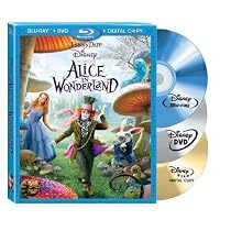 Alice in Wonderland (Three-Disc Blu-ray/DVD Combo + Digital Copy)