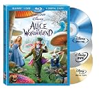 Cover Image for 'Alice in Wonderland - 3-Disc BD Combo Pack (BD+DVD+Digital Copy)'