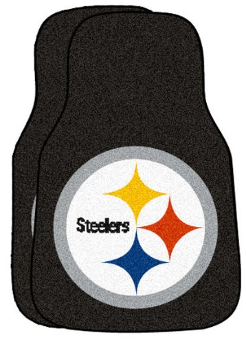 Pittsburgh Steelers NFL Car Mats 2-PC Front