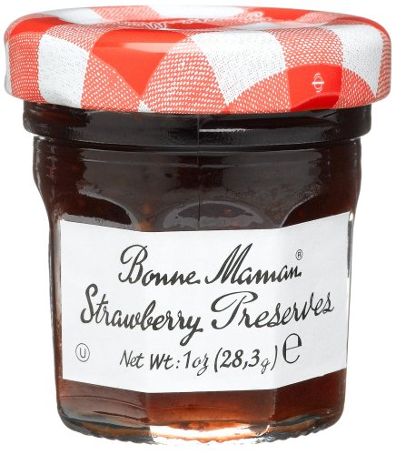 Bonne Maman Strawberry Preserves, 1-Ounce Jars (Pack of 60) by Bonne Maman