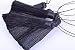 KONMAY 10pcs 3.2'(8.0cm) Soft Long Silky Handmade Tassel with Hanging Strings for DIY Project (Black)