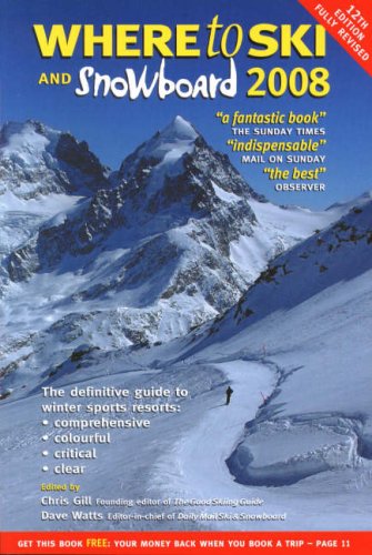 City Travel Guides Discounted  Books : Where to Ski and Snowboard 2008