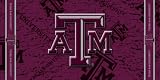 NCAA Texas A&M Fiber Reactive Beach Towel