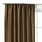 Classic Home Faux-Silk Window Panel - Brown Patina