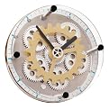 GearUp Round Glass Wall Clock