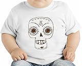 Sugar skull オーガニックベビーTシャツ 12 - 18 Months