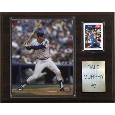 MLB Atlanta Braves Dale Murphy Player Plaque