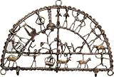 Indian Gifts Metal Craft Unique Handmade Indian Artifacts Gifts and Collectibles 8 x 12.5 inches (mst324)
