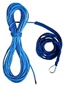 50' 3/16" Amsteel Blue Winch Cable with 5' Chafe Guard