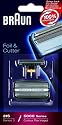 Braun Replacement Foil & Cutter - 31S, Series 3, Contour, Flex  Integral - 5000 Series - Silver