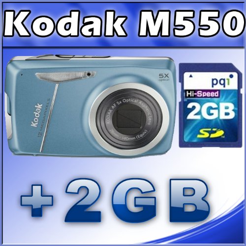 Kodak EasyShare M550 12MP Digital Camera w/ 5x Optical Zoom, 2.7
