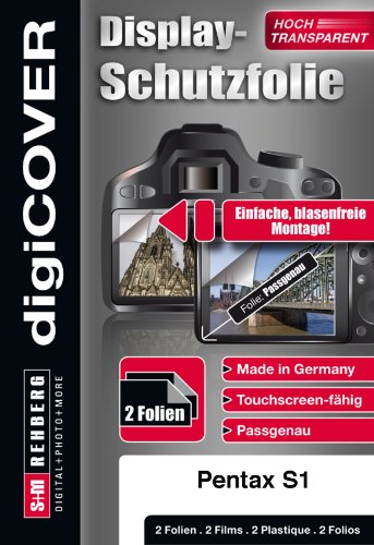 digiCOVER Pentax Optio S1 2x passgenaue Schutzfolie Preisvergleich