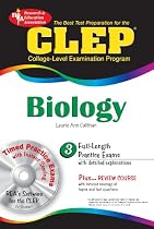 CLEP Biology (REA) with CD-ROM - The Best Test Prep for the CLEP Exam: with REA's TESTware (Test Preps)