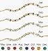 Jewelry : Avon Birthstone Flower Anklet May/Emerald