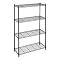 Whitmor 4-Tier Supreme Shelving - Black