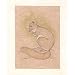 Indian Art Miniatures Paintings Drawings (minianimal027)