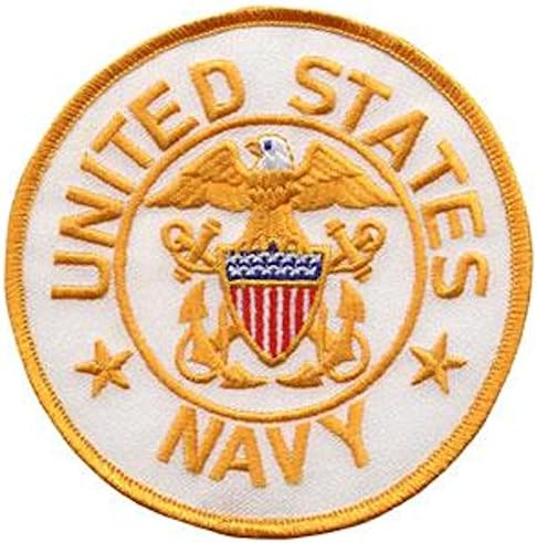 U.S. NAVY Emblem - 4 inch Circle Patch