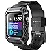Apple Watch 4 Case 44mm 2018, SUPCASE Rugged Protective Case with Strap Bands for Apple Watch Series 4 [Unicorn Beetle Pro] (Black)