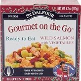 Gourmet on the Go Gluten-Free Wild Salmon Salad Ready-to-Eat Salads, 24-pack