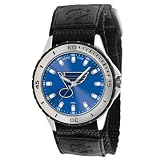 Game Time Men's NHL-VET-STL Veteran Custom St. Louis Blues Veteran Series Watch