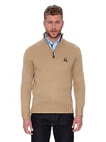 CLK Jersey Solid Half Zipper (Camel)