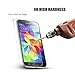 TANTEK Galaxy S5 Screen Protector, [Bubble-Free][HD-Clear][Anti-Scratch][Anti-Glare][Anti-Fingerprint] Premium Tempered Glass Screen Protector for Samsung Galaxy S5, [1Pack]