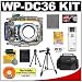 Canon WP-DC36 Waterproof Underwater Housing Case with Battery + Case + Tripod + Accessory Kit for PowerShot SD1300 IS Digital Camera