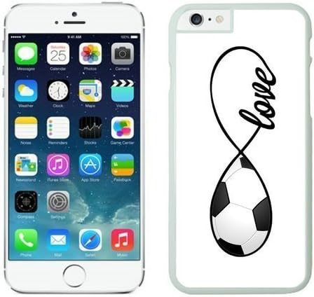 Iphone 6 Case, Soccer Love Soccer Infinity Love Iphone 6 (4.7-inch) Cases White Cover