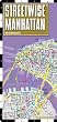 Streetwise Manhattan Map - Laminated City Street Map of Manhattan, New York - Folding pocket size travel map with subway map, bus map