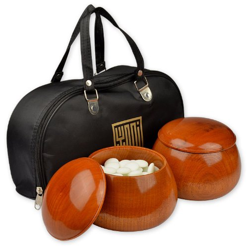Yunzi Stones 9.2mm Jujube Bowls for Go Board Game Sets