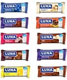 Luna Bar Variety Sampler Set (10 Pack- 1 of each)