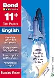 Bond 11+ Test Papers English: Standard (Bond Assessment Papers): Standard (Bond Assessment Papers)
