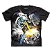 The Mountain Men's Cataclysm - Astronaut Cat T-Shirt Black 2XL