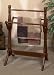 Antique Style Handmade Wooden Towel Rack (29"W x 39.5"H)
