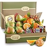 Golden State Fruit Harvest Favorites, Fruit and Gourmet Gift Box, 6 Pound